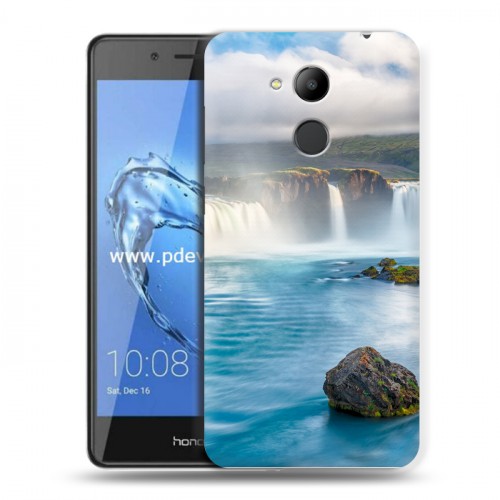 Дизайнерский пластиковый чехол для Huawei Honor 6C Pro водопады