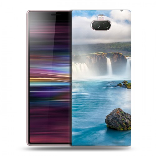 Дизайнерский силиконовый чехол для Sony Xperia 10 водопады