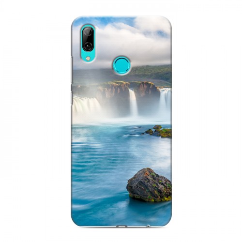 Дизайнерский пластиковый чехол для Huawei Y7 (2019) водопады