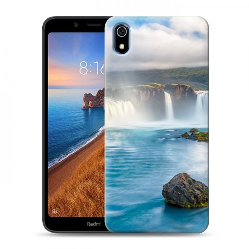 Дизайнерский силиконовый чехол для Xiaomi RedMi 7A водопады