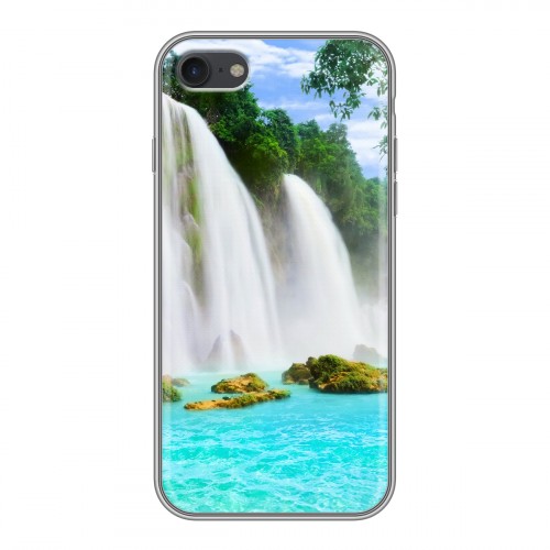 Дизайнерский силиконовый чехол для Iphone 7 водопады
