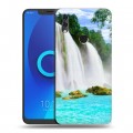 Дизайнерский силиконовый чехол для Alcatel 5V водопады