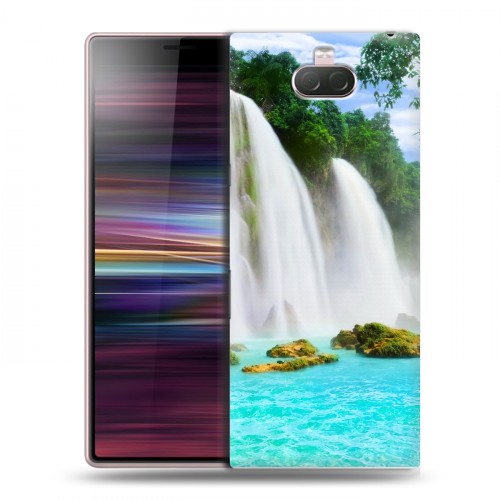 Дизайнерский силиконовый чехол для Sony Xperia 10 водопады