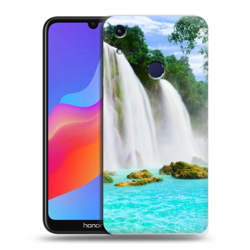 Дизайнерский пластиковый чехол для Huawei Honor 8A водопады