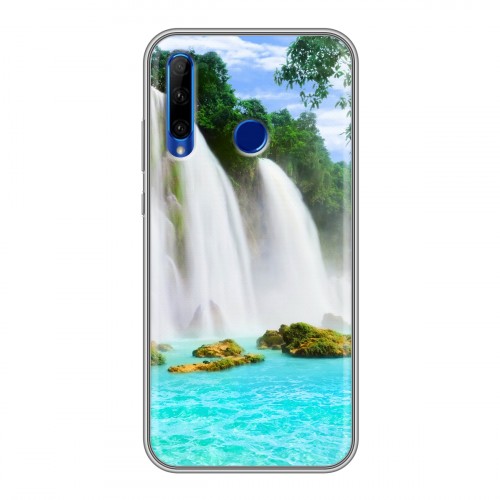 Дизайнерский силиконовый чехол для Huawei Honor 10i водопады
