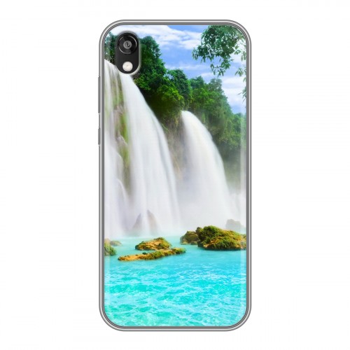 Дизайнерский силиконовый чехол для Huawei Honor 8s водопады