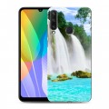 Дизайнерский пластиковый чехол для Huawei Y6p водопады