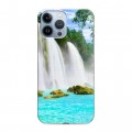 Дизайнерский пластиковый чехол для Iphone 13 Pro Max водопады