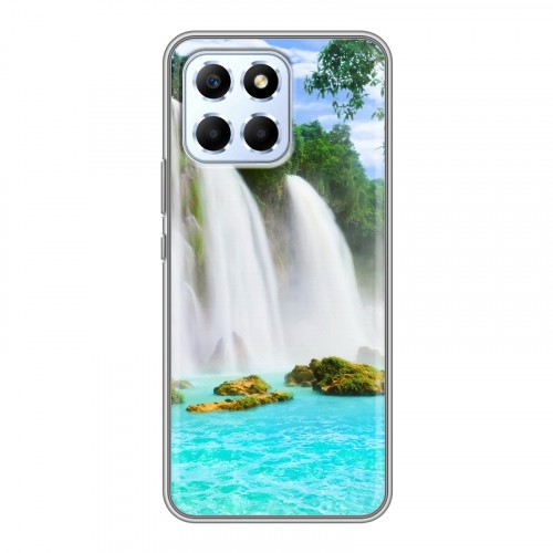 Дизайнерский силиконовый чехол для Huawei Honor X6 водопады