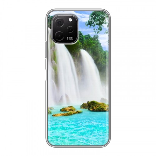 Дизайнерский пластиковый чехол для Huawei Nova Y61 водопады
