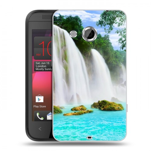 Дизайнерский пластиковый чехол для HTC Desire 200 водопады