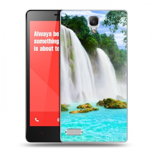 Дизайнерский силиконовый чехол для Xiaomi RedMi Note водопады