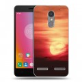 Дизайнерский силиконовый чехол для Lenovo K6 Закат