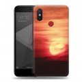 Дизайнерский пластиковый чехол для Xiaomi Mi8 SE Закат