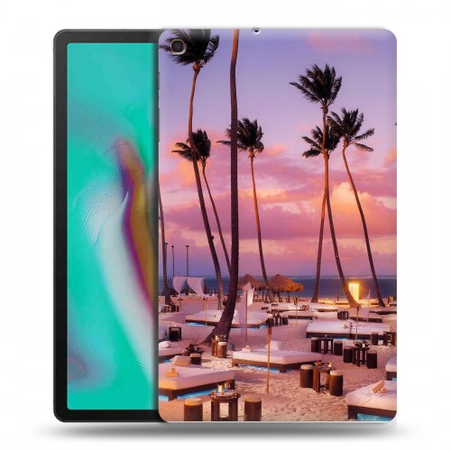 Дизайнерский силиконовый чехол для Samsung Galaxy Tab A 10.1 (2019) Закат