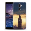 Дизайнерский пластиковый чехол для Nokia 7 Plus Закат