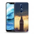 Дизайнерский силиконовый чехол для Nokia 5.1 Plus Закат