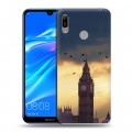 Дизайнерский пластиковый чехол для Huawei Y6 (2019) Закат