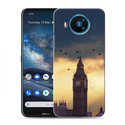 Дизайнерский силиконовый чехол для Nokia 8.3 Закат