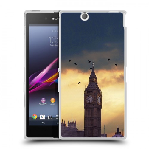 Дизайнерский пластиковый чехол для Sony Xperia Z Ultra  Закат