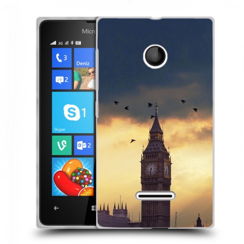 Дизайнерский пластиковый чехол для Microsoft Lumia 435 Закат