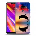 Дизайнерский пластиковый чехол для LG G8 ThinQ Закат