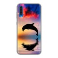 Дизайнерский силиконовый чехол для Samsung Galaxy A50 Закат