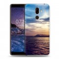 Дизайнерский пластиковый чехол для Nokia 7 Plus Закат