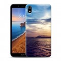 Дизайнерский силиконовый чехол для Xiaomi RedMi 7A Закат