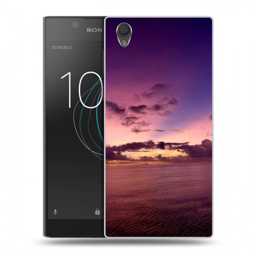 Дизайнерский пластиковый чехол для Sony Xperia L1 Закат