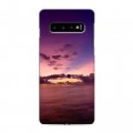 Дизайнерский силиконовый чехол для Samsung Galaxy S10 Закат