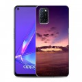 Дизайнерский пластиковый чехол для OPPO A52 Закат