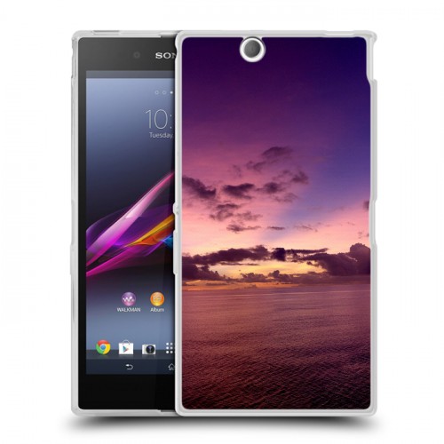 Дизайнерский пластиковый чехол для Sony Xperia Z Ultra  Закат