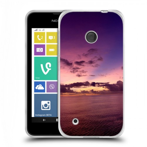 Дизайнерский пластиковый чехол для Nokia Lumia 530 Закат