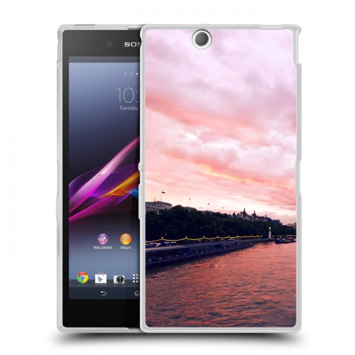 Дизайнерский пластиковый чехол для Sony Xperia Z Ultra  Закат