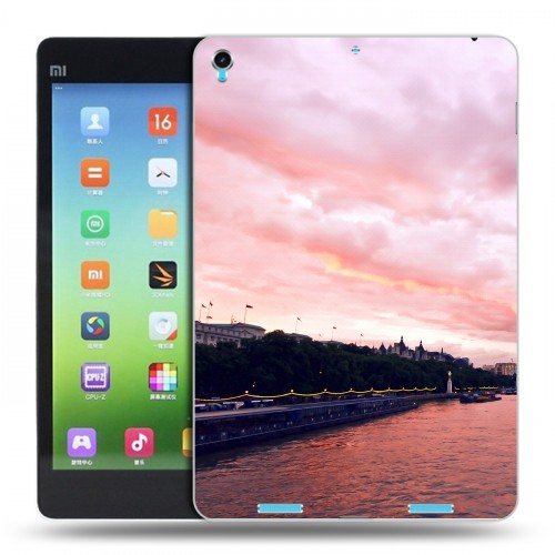 Дизайнерский силиконовый чехол для Xiaomi MiPad Закат