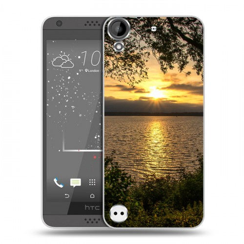 Дизайнерский пластиковый чехол для HTC Desire 530 Закат