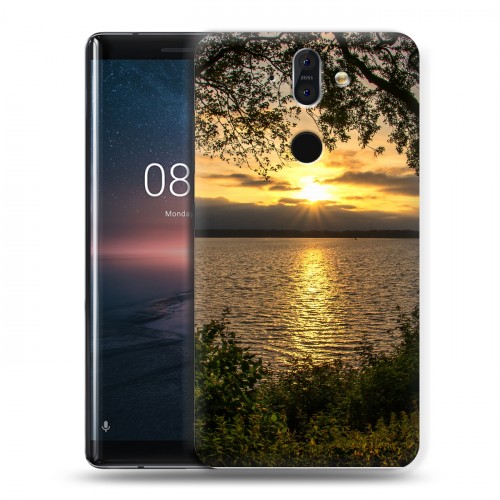 Дизайнерский пластиковый чехол для Nokia 8 Sirocco Закат