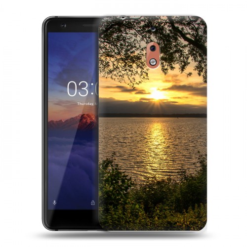 Дизайнерский силиконовый чехол для Nokia 2.1 Закат