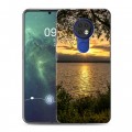 Дизайнерский силиконовый чехол для Nokia 6.2 Закат