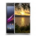 Дизайнерский пластиковый чехол для Sony Xperia Z Ultra  Закат