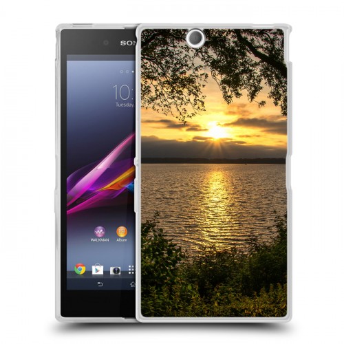 Дизайнерский пластиковый чехол для Sony Xperia Z Ultra  Закат