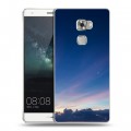 Дизайнерский пластиковый чехол для Huawei Mate S Закат