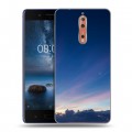 Дизайнерский пластиковый чехол для Nokia 8 Закат