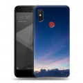 Дизайнерский силиконовый чехол для Xiaomi Mi8 SE Закат