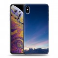 Дизайнерский силиконовый чехол для Iphone Xs Max Закат