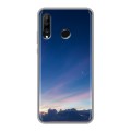 Дизайнерский силиконовый чехол для Huawei P30 Lite Закат