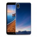 Дизайнерский силиконовый чехол для Xiaomi RedMi 7A Закат