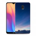 Дизайнерский силиконовый с усиленными углами чехол для Xiaomi RedMi 8A Закат