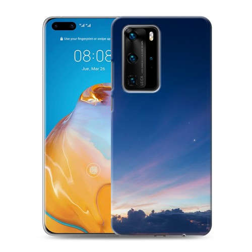 Дизайнерский пластиковый чехол для Huawei P40 Pro Закат